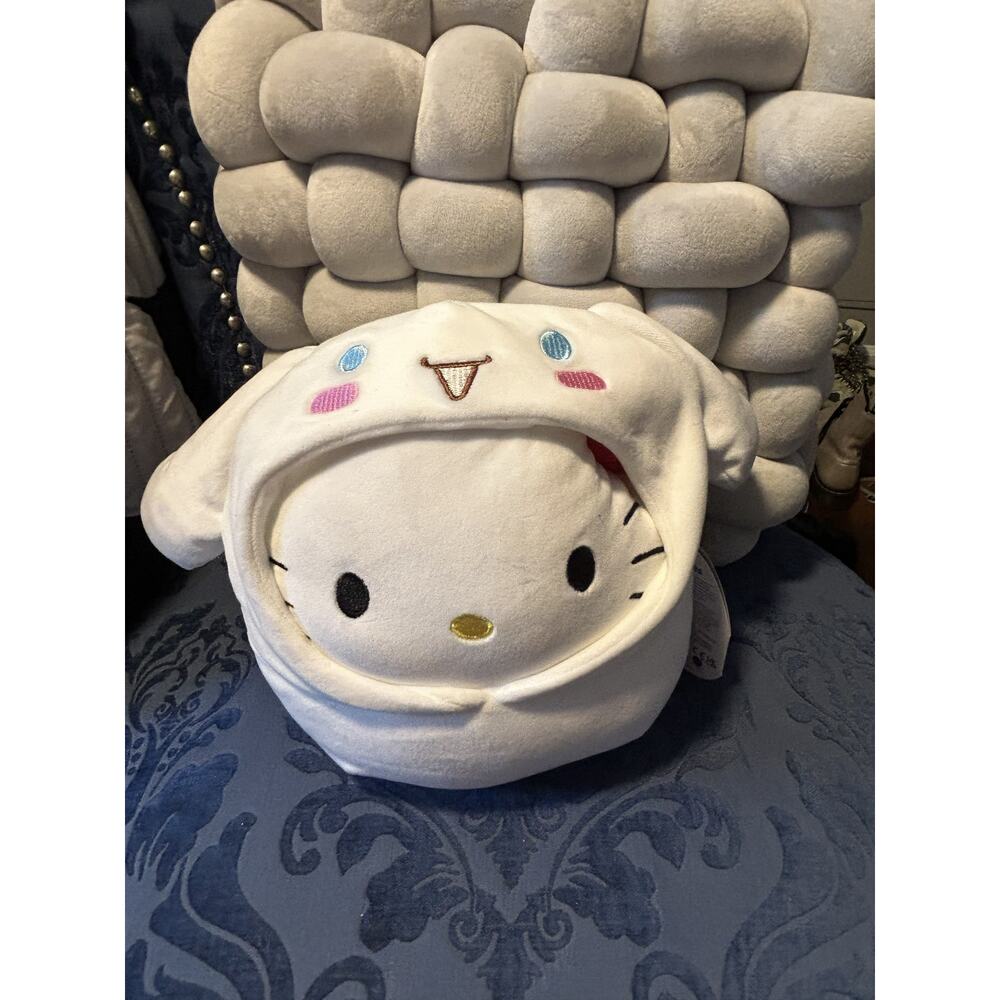 Hello Kitty in a Cinnamaroll Costume Stuffed Animal